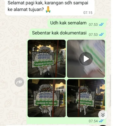 Pengiriman Papan Bunga Selamat Pangandaran