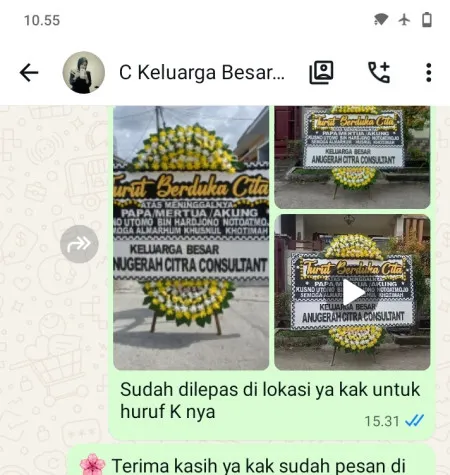 Pengiriman Papan Bunga Duka Pangandaran
