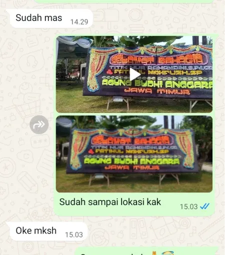 Pengiriman Papan Bunga Pangandaran