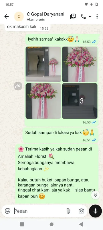 Pengiriman Karangan Bunga Pangandaran